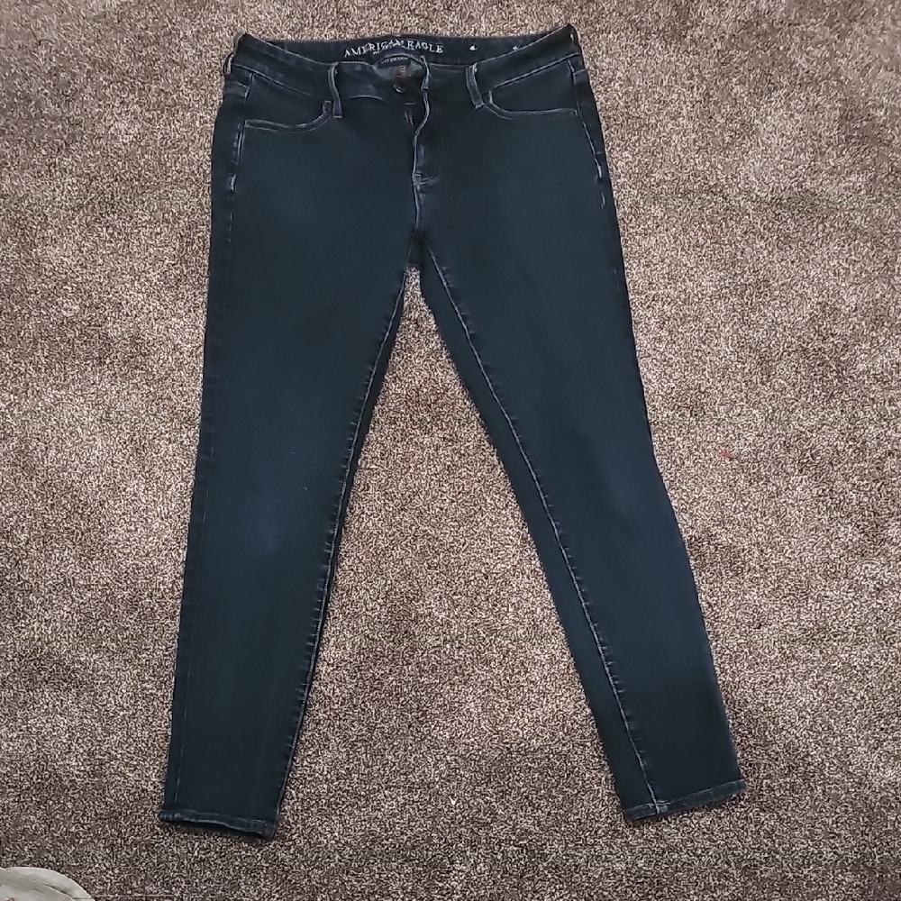 American Eagle Outfitters Blue Skinny Jeans for a modern look​